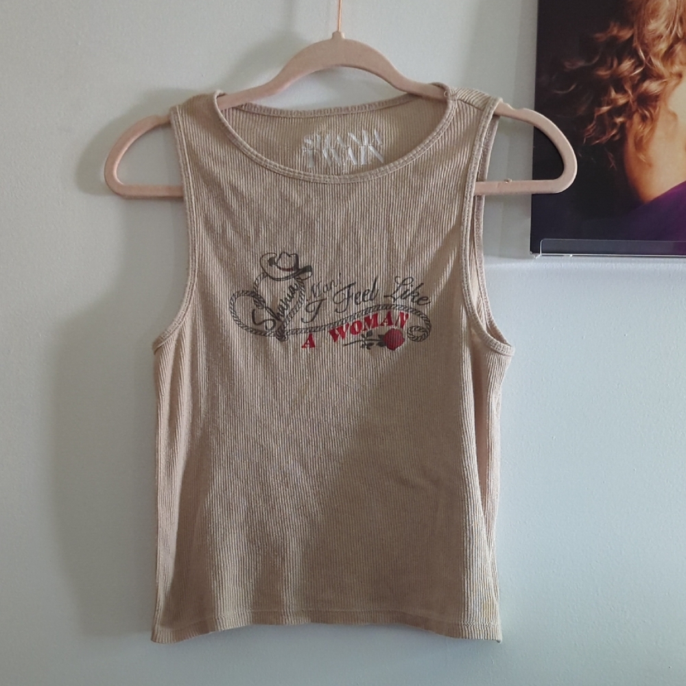 Shania Twain Man I Feel Like A Woman Muscle Tank
